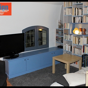 meuble tv hifi video bibliotheque