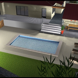 piscine design exterieur pool house